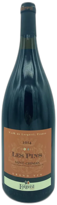 photo du vin mg les Pins Lorgeril Aop Saint Chinian