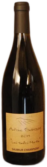 image du vin Saumur les Salles Martin Rouge 2020 Antoine Sanzay