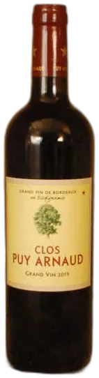 photo Bordeaux Castillon Clos Puy Arnaud 2019