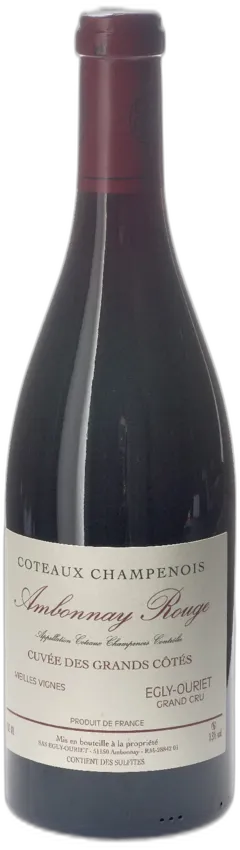 photo Ambonnay Grand Cru Cuvée des Grands Côtés Vieilles Vignes Coteaux Champenois 2022 Rouge Egly-Ouriet