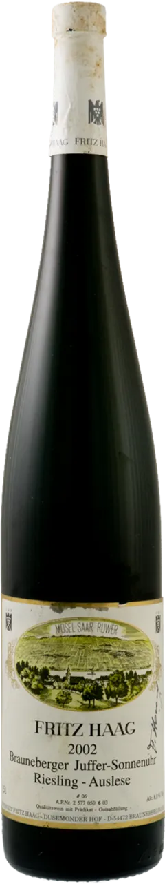 photo Riesling Brauneberger Juffer Sonnenuhr Auslese 6 Magnum