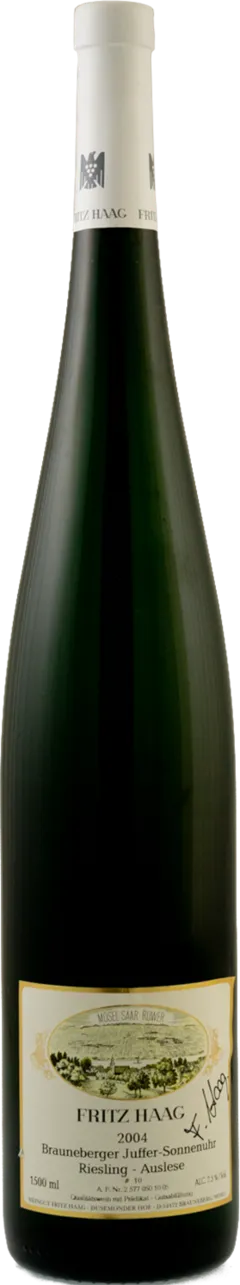 photo Riesling Brauneberger Juffer Sonnenuhr Auslese 10 Magnum