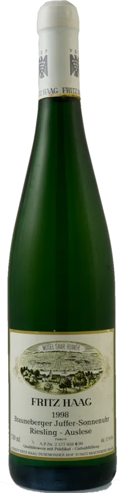 photo Riesling Brauneberger Juffer Sonnenuhr Auslese 6