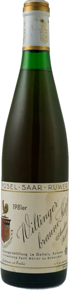 photo Riesling Wiltinger Braune Kuppe Auslese