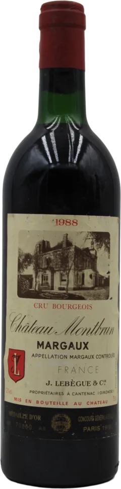 image du vin Château Montbrun 1988