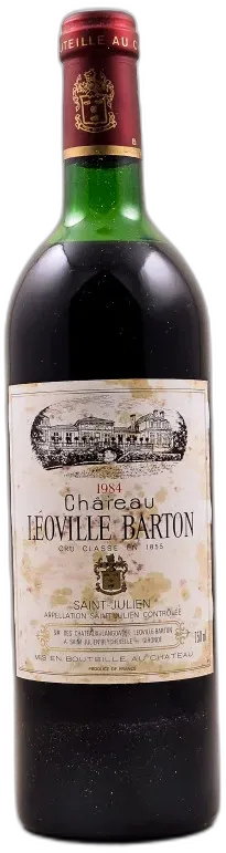 photos du vin Léoville Barton Saint Julien 1984