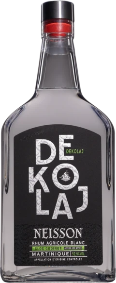 photo Neisson Rhum Agricole de Martinique “Dekolaj Collection Foundations“ Blanc 52 5°