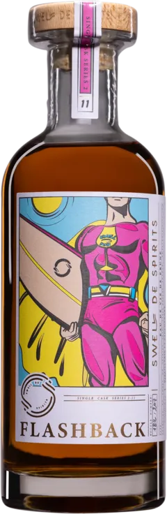 photo du vin Swell de Spirits Eau de Vie de Dordogne "18 Ans la Salamandre - Flashback n°11" Brun 2006