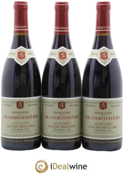 photo Mercurey 1er Cru Clos des Myglands Domaine de la Framboisière Faiveley 2013