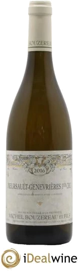 photo Meursault 1er Cru les Genevrières Michel Bouzereau et Fils 2016