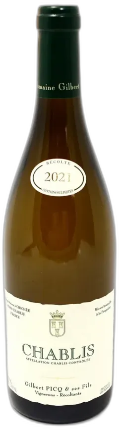 image du vin Domaine Gilbert Picq Chablis Vieilles Vignes