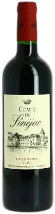photo Comte de Senejac 2018 Haut Médoc Vin Rouge de Bordeaux