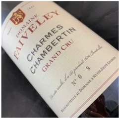 photo Domaine Faiveley Charmes Chambertin 1989