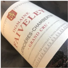 photo Domaine Faiveley Latricières Chambertin 1976