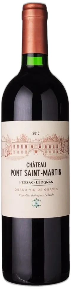 photo du vin Château Pont Saint-Martin Rouge
