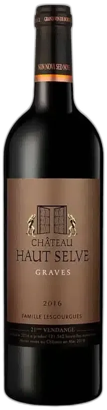 vue du vin Château Haut Selve Graves Rouge