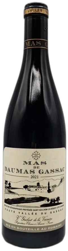 illustration du vin Mas de Daumas Gassac, Igp Saint-Guilhem-le-Desert Cite d’Aniane, France