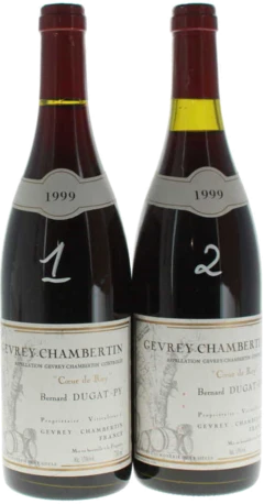 photo 1999 Bernard Dugat-py, Gevrey-Chambertin, Coeur du Roy Tres Vieilles Vignes