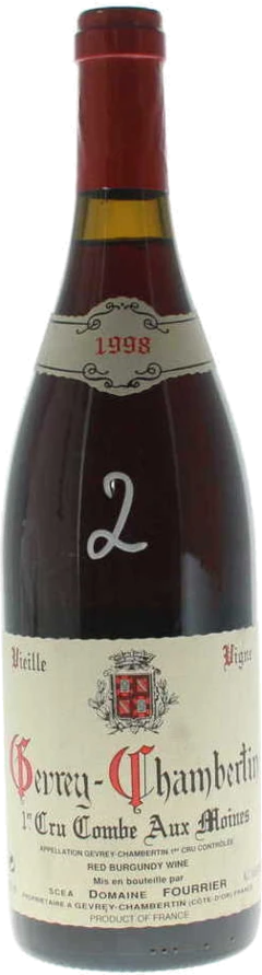 photo 1998 Domaine Fourrier, Gevrey-Chambertin Premier Cru, Combe au Moine Vieille Vigne