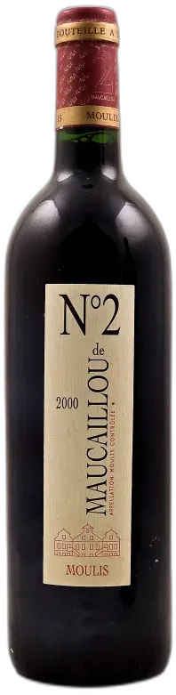 aperçu du vin n°2 de Maucaillou Moulis 2000