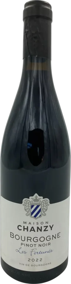 photo du vin Bourgogne Pinot Noir les Fortunés Maison Chanzy