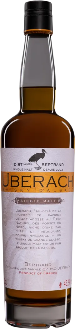vue du vin Distillerie Bertrand Single Malt French Whisky "Whisky d'Alsace" Giftbox