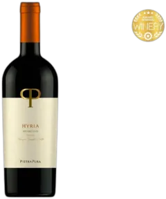 vue du vin Pietra Pura Hyria Primitivo 2023