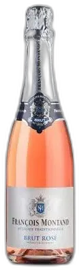 illustration du vin François Montand Brut Rosé Méthode Traditionnelle