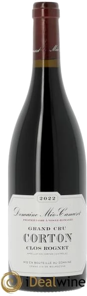 photo Corton Grand Cru Clos Rognet Méo-Camuzet 2022
