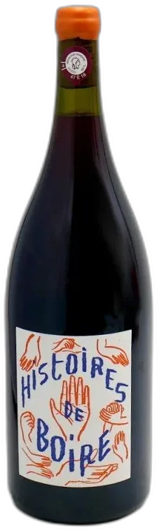 illustration du vin Histoire de Boire 2022 Elian da Ros Rouge