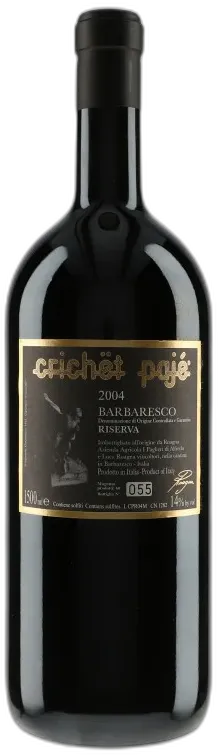 photo Barbaresco Crichët Pajé Riserva