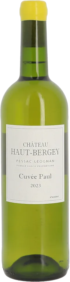 photo Château Haut Bergey 2023 Cuvée Paul Pessac Léognan Blanc
