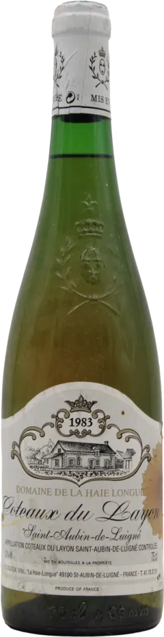 photo Coteaux du Layon 1983 Domaine de la Haie Longue