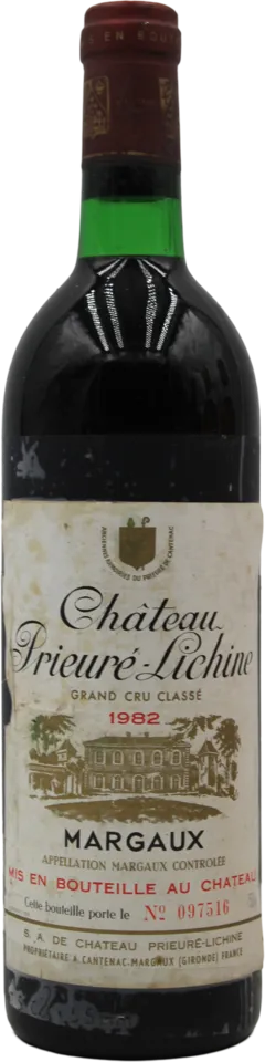 photo Chateau Prieure Lichine 1982
