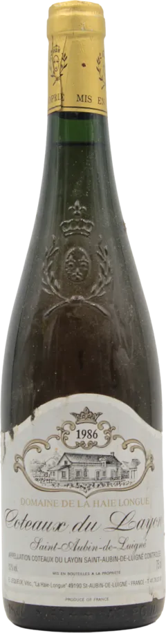 photo Coteaux du Layon 1986 Domaine de la Haie Longue