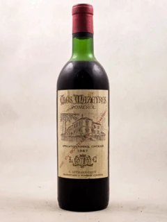 photo Mazeyres Pomerol 1967