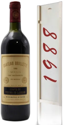 photo Château Brillette 1988 Moulis Cru Bourgeois