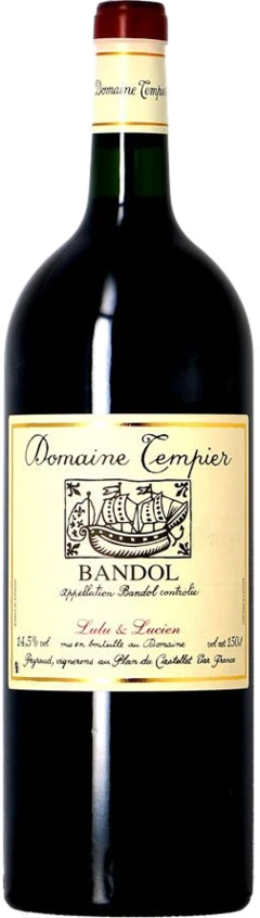 photo Tempier Magnum Bandol Rouge Lulu et Lucien 2022