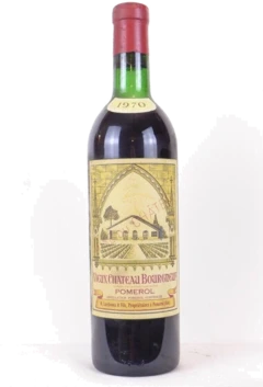 photo 1970 Pomerol Vieux Château Bourgneuf Rouge Bordeaux