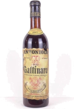 photo 1967 Gattinara Antoniolo Rouge Piemont Italie