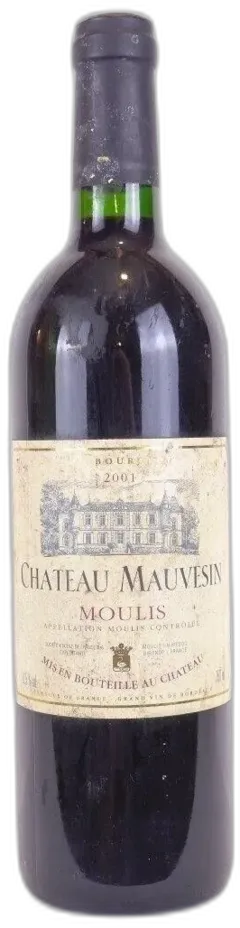 photo 2001 Moulis Château Mauvesin Cru Bourgeois Rouge Bordeaux