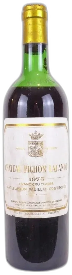photo 1975 Pauillac Château Pichon Lalande Grand Cru Classé Petit Accro Capsule) Rouge Bordeaux