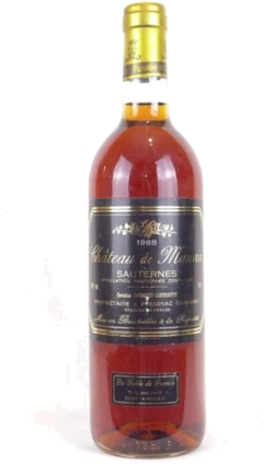 photo 1988 Sauternes Château de Mauvin Liquoreux Bordeaux