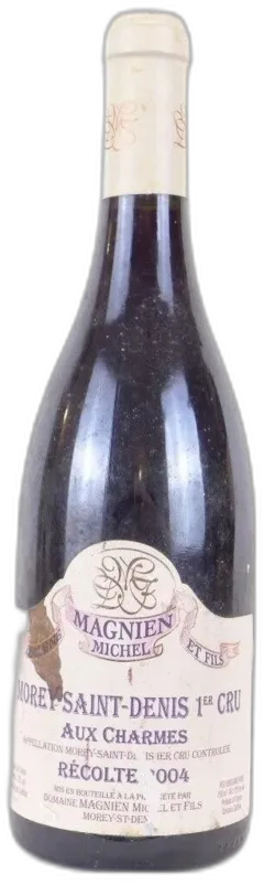 photo 2004 Morey Saint-Denis Michel Magnien Premier Cru Aux Charmes Rouge Bourgogne