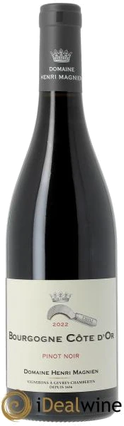 photo Bourgogne Côte-D&Apos;or Pinot Noir Henri Magnien 2022