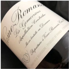 photo Domaine Leroy Vosne Romanee les Genaivrières 1989 Ela