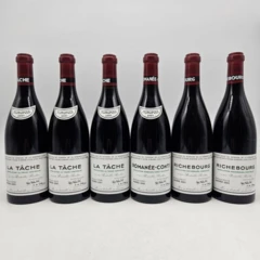 photo de 12 Romanée Conti Composée de 1x Romanée Conti, 3x la Tâche, 2x Richebourg, 1x Romanée Saint Vivant, 2x Grands Echezeaux, 3x Echezeaux 2001 de 12