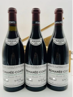 photo Domaine Romanee Conti Romanee Conti Grand Cru, de 3 2001