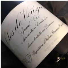 photo Domaine Leroy Clos Vougeot 1998