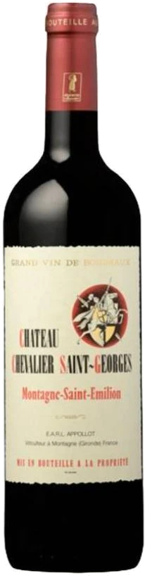 photo ch. Chevalier st Georges Aop Montagne st Emilion